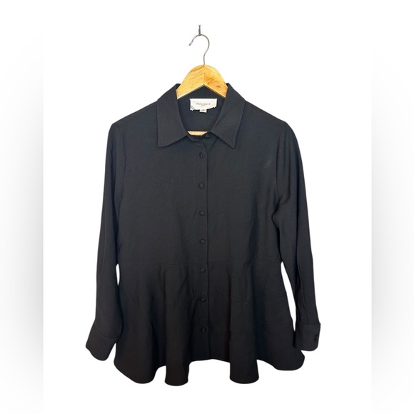 Tuckernuck Pomander Place Ashlen Button Down Top M - Picture 4 of 7